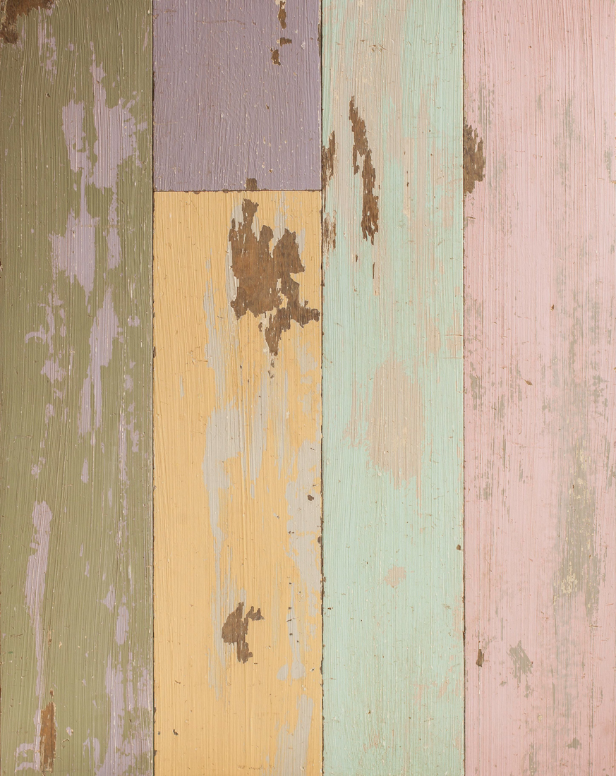 Reclaimed Worn Wood Distressed Painted Wall Cladding The New Multi Coloured Painted Oak Floor Cladding