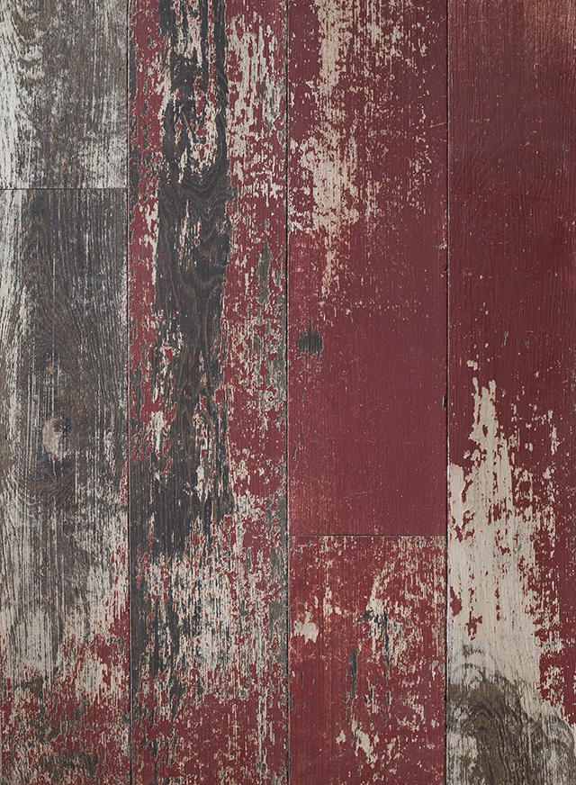 Reclaimed Worn Wood / Distressed Painted Wall Cladding - The New