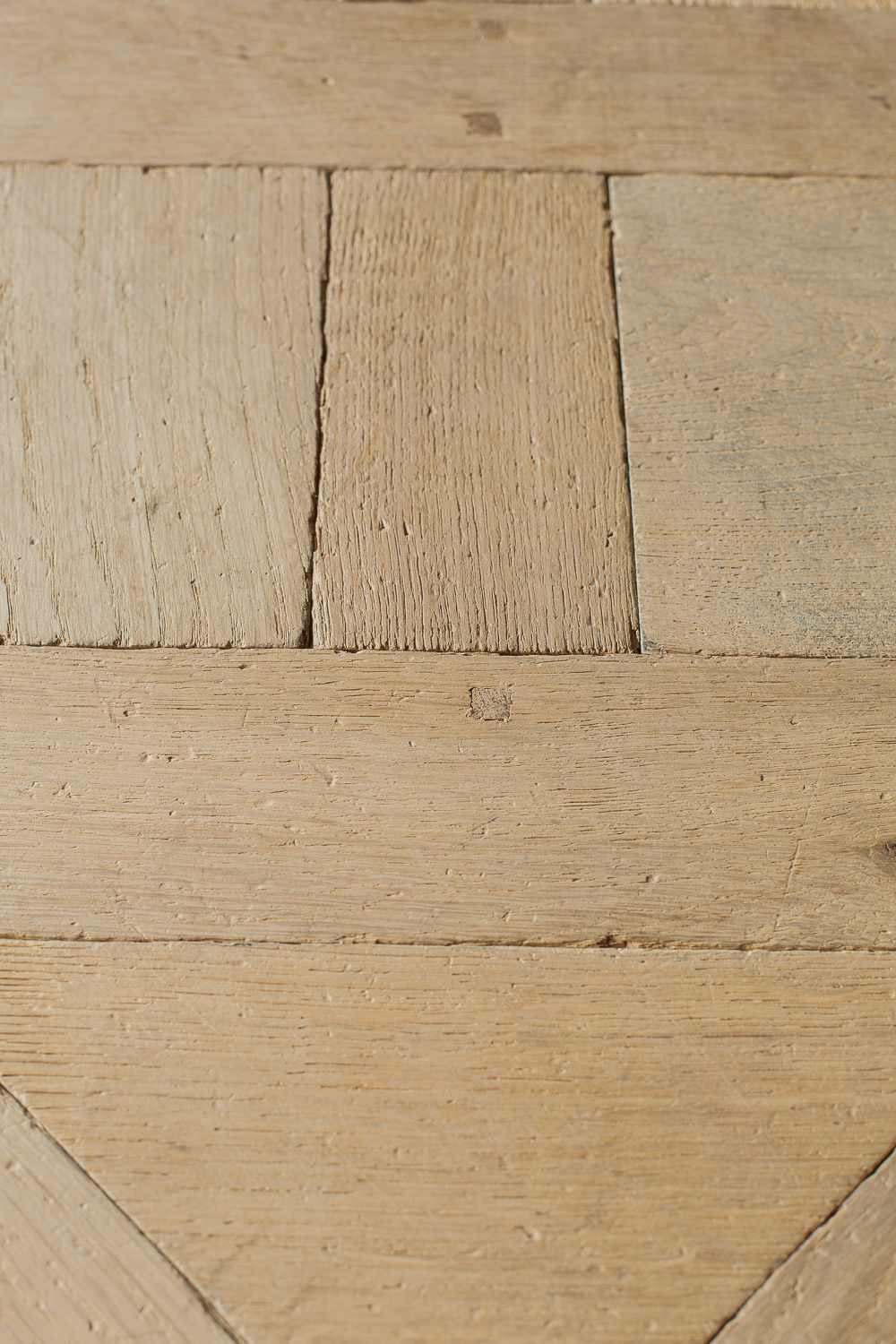Aged New Oak Versailles Panel Panels Parquet Flooring Solid