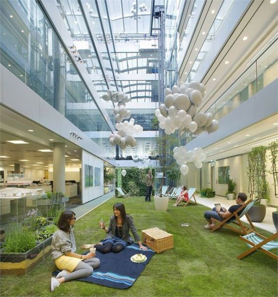 Incredible Indoor Gardens To Make Your Employees Happier The New