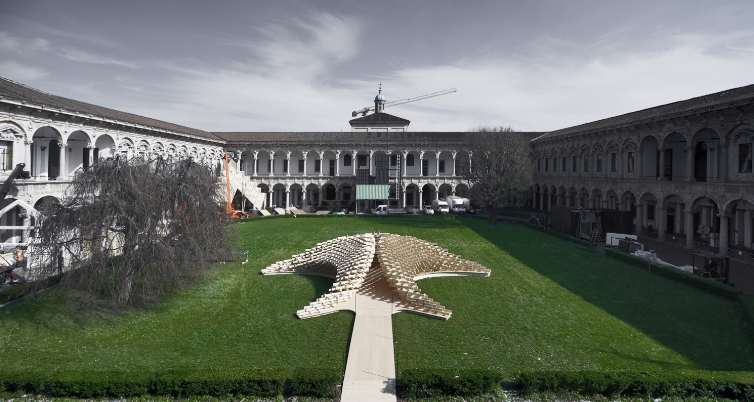 Pavilion Salone del Mobile 2018 by Peter Pichler Architecture