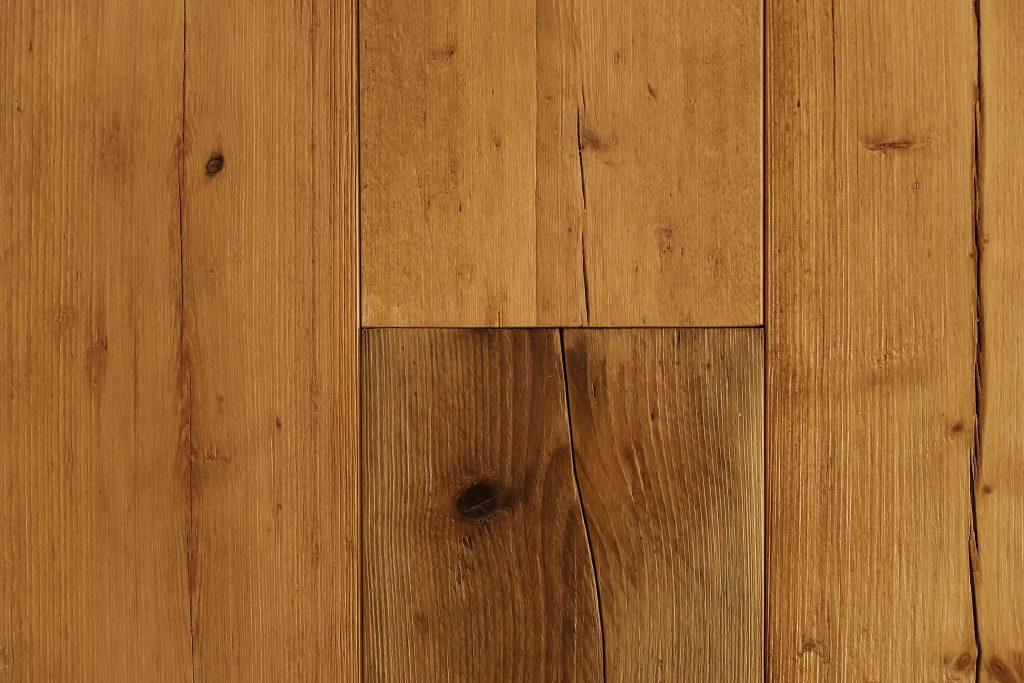 Mid Century Pine Blackburn Reclaimed Wood Flooring, Solid Wood