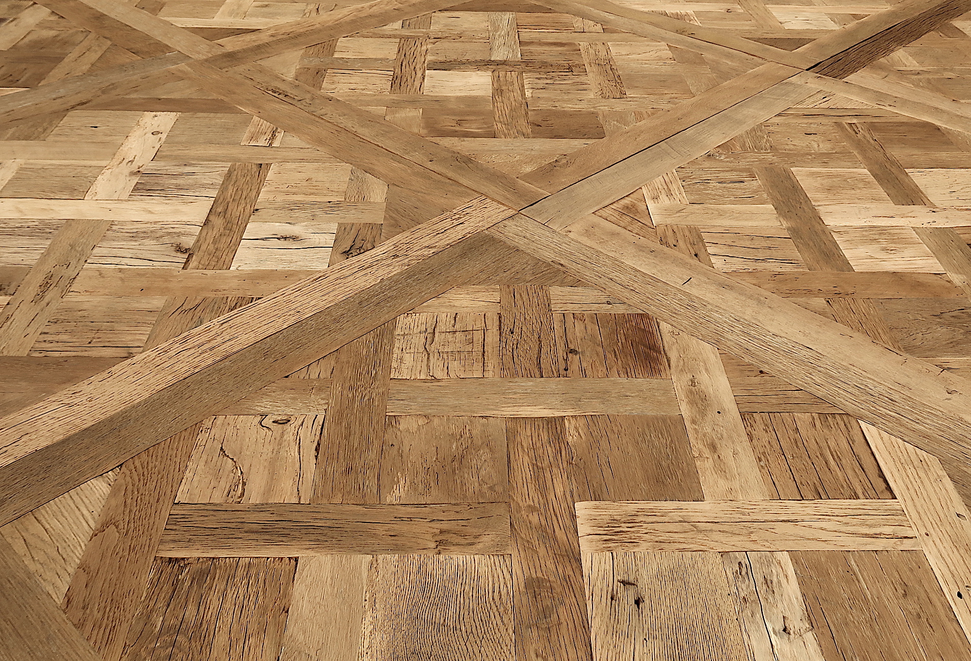 Reclaimed Estate Oak Versailles Panels Reclaimed Wood Flooring